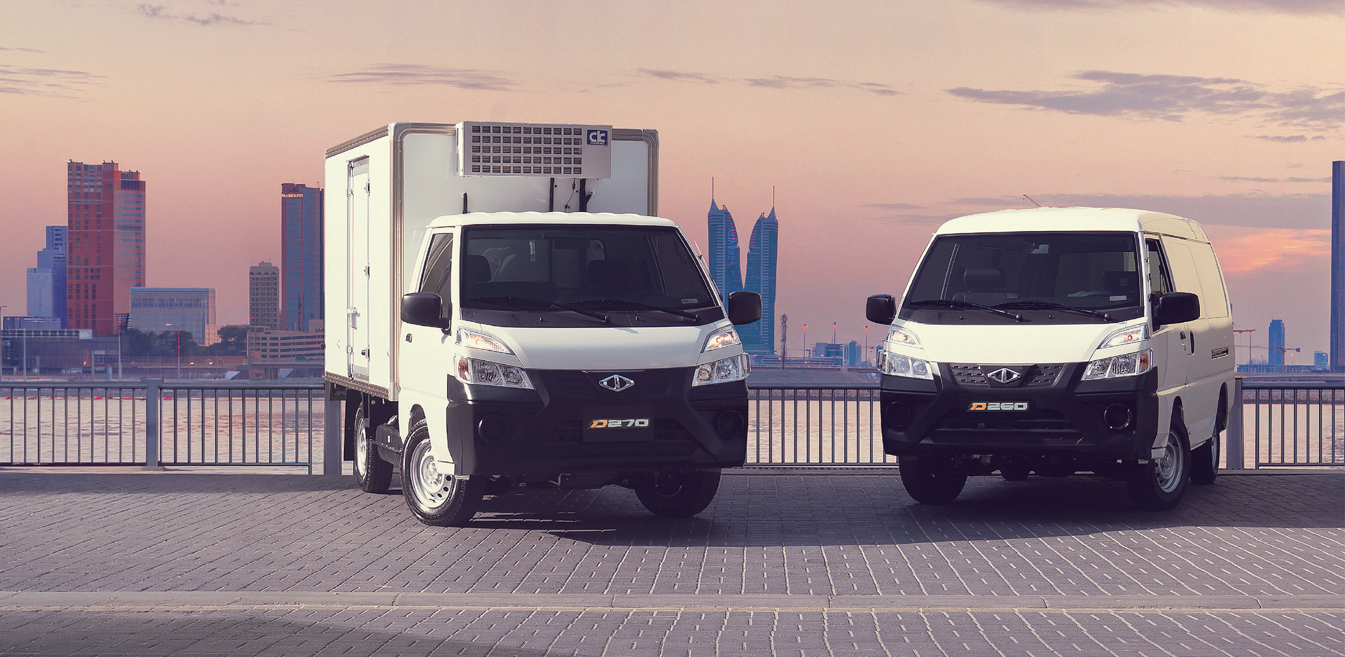 CMC Delica D-Series freezer truck